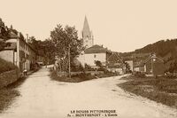 Montbenoît - l'Entrée