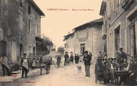 Clérieux - Route de Saint-Douat