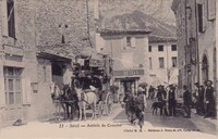 Arrivée du Courrier