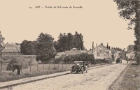 Entrée de Gif route de Corneille