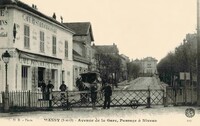 Avenue de la Gare, Passage à Niveau