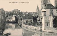 Vue prise de la Courtille