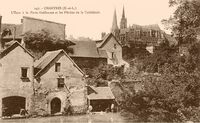 L'Eure à la Porte Guillaume et les Flèches de la Cathédrale