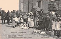 La Bazoche-Gouet - Un Coin du Marché aux Volailles