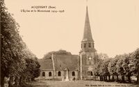 L'Eglise et le Monument 1914-1918