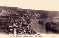 Vue sur la Ville et le Château Gaillard
