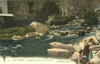 Le Moulin  Evain sur le Déversoir -Lavandière
