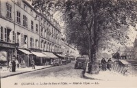 La Rue du Parc et L'Odet - Hôtel e L'Epée