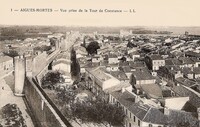 Vue prise de la Tour de Constance