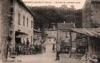 Entrée du nouveau pont