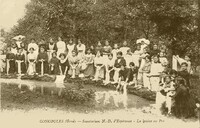 Concoules - Sanatorium N.D. D'Espérance - La Lessive au Pré