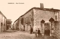 les Camboux - Sainte-Cécile-d'Andorge - Rue Principale