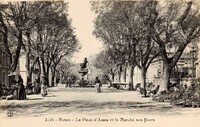 La Place d'Assas et le Marché aux Fleurs
