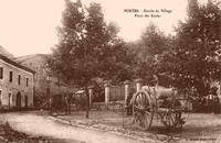 Portes - Entrée du Village -Place des Ecoles