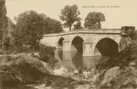 Pont sur la Baïse -Lavandières