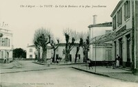 Le Café de Bordeaux et la Place Jean-Hameau