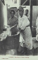 Blanchisseuses Créoles à L'Ouvrage