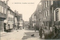 Grand'  Rue , Vue du Marché