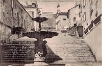 La Fontaine et la Montée - Sainte-Croix