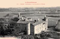 Le Château vu du Clocher de L'Eglise