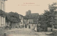 Venerque - Le Faubourg et L'Église
