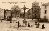 Cistrières - Place de L'Eglise