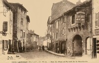 Rue du Pont et Portail de la Boucherie