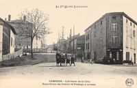 L'Avenue de la Côte -Rond-Point du Cantal et Passage à Niveau