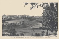 Saint-Didier-en-Velay - Paysage sur la Ville