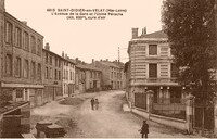 L'Avenue de la Gare et l'Usine Pérache