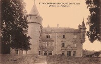 Saint-Victor-Malescours - Château du Malploton
