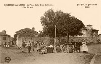 Solignac-sur-Loire - La Place de la Croix de Gagne