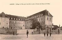 Collège de Filles qui à Succédé en 1906 au Couvent des Dames de St-Maur