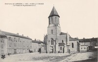 Aixe-sur-Vienne - La Place et L'Eglise