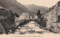 Le Gave - Vue sur le Cabaliros