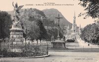 St-Michel, la Croix des Bretons et la Basilique