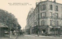 Rue Escudier et le Marché