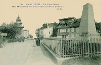 La Tour Biret et le Monument des défenseurs de Paris 1870-71