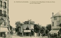 Boulevard de la République et la Rue des Écoles
