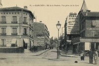 Bd de la Station, Vue prise de la Gare