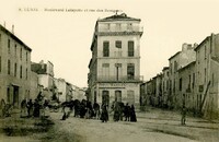Boulevard Lafayette et  rue des Remparts