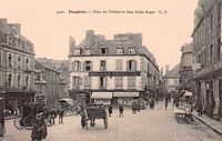 Place du Théâtre et Rue Porte Roger
