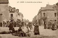La Grande Rue un Jour de Marché