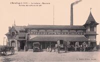 La Laiterie- Beurrerie-Arrivée des Voitures de Lait