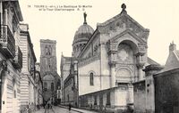 La Basilique Saint-Martin - et la tour Charlemagne