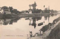 Véretz - Le Vieux Moulin - Lavandière