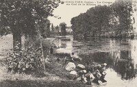 La Creuse au Gué de la Ribère - Lavandières