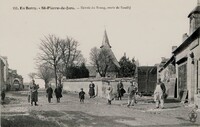 Saint-Pierre-de-Jards - Entrée du Bourg, route de Reuilly