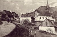 Allemond - vue Générale et les Grandes Rousses