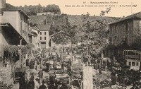 Place du Jeu de Paume un jour de Foire